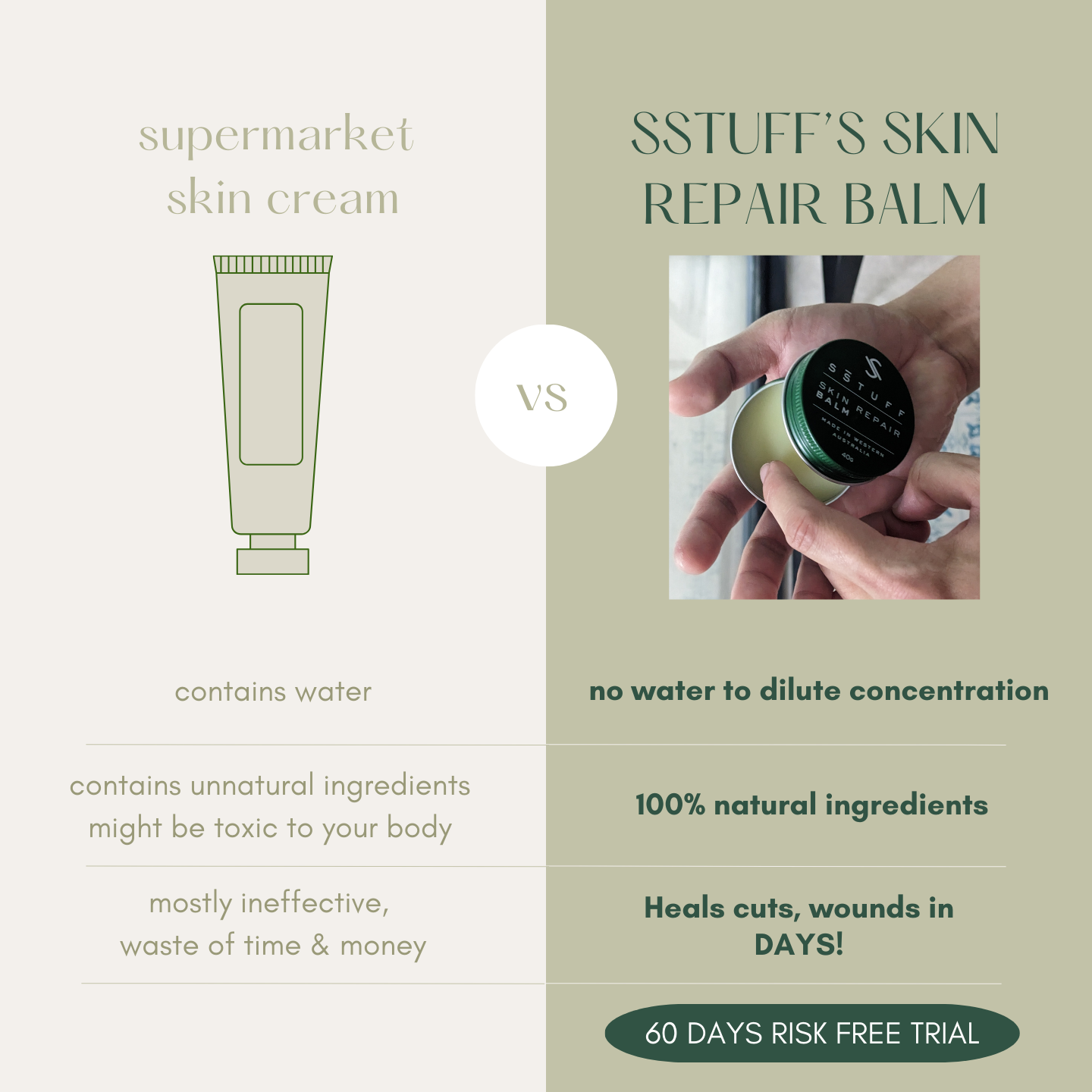 Skin Repair Balm Tin