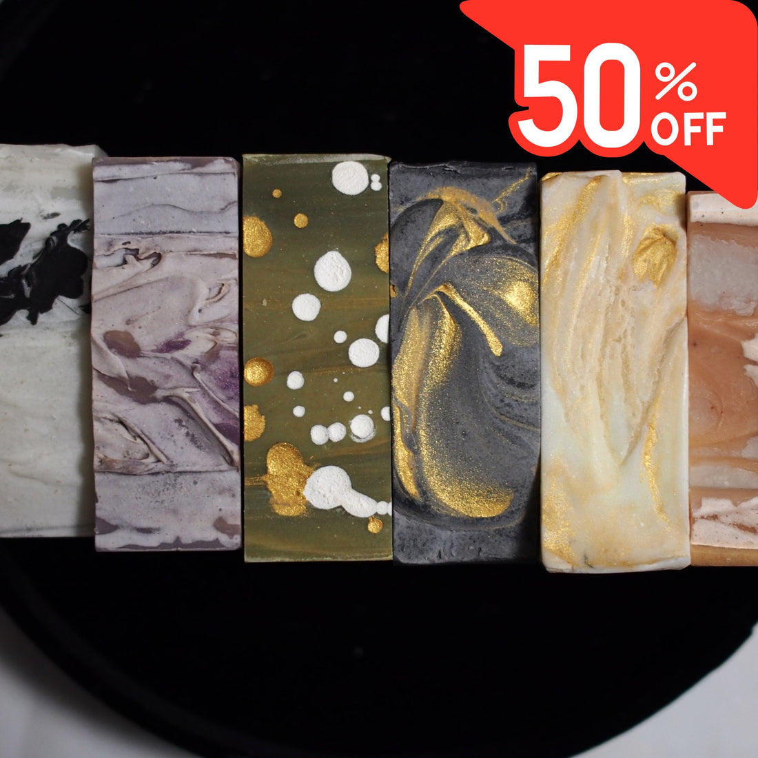 Sea Moss Natural Soap - Box of 6