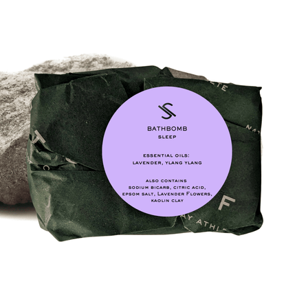 Lavendar Bath Bomb for Insomia and Soothing Deep Sleep