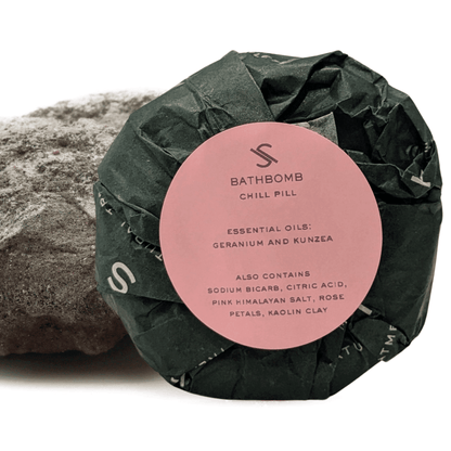 Pink Himalayan Salt Bath Bomb for Muscle Relaxation